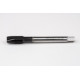 M12x1.5 MF HSS-E Spiral Point Tap, 9mm Shank x 22mm Thread Length, 3XD, Plug, 3 Flute, 6H, Hardslick Coated