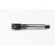 M18x1.5 MF HSS-E Spiral Point Tap, 14mm Shank x 25mm Thread Length, 3XD, Plug, 4 Flute, 6H, Hardslick Coated