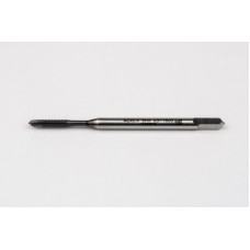 M2x0.4 M HSS-E Spiral Point Tap, 2.8mm Shank x 8mm Thread Length, 3XD, Plug, 3 Flute, 6HX, Hardslick Coated