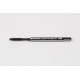 M2x0.4 M HSS-E Spiral Point Tap, 2.8mm Shank x 8mm Thread Length, 3XD, Plug, 3 Flute, 6HX, Hardslick Coated