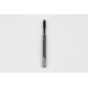 M2x0.4 M HSS-E Spiral Point Tap, 2.8mm Shank x 8mm Thread Length, 3XD, Plug, 3 Flute, 6HX, Hardslick Coated