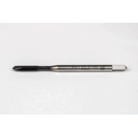 M3x0.5 M HSS-E Spiral Point Tap, 3.5mm Shank x 11mm Thread Length, 3XD, Plug, 3 Flute, 6HX, Hardslick Coated