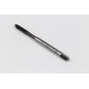 M3.5x0.6 M HSS-E Spiral Point Tap, 4mm Shank x 12mm Thread Length, 3XD, Plug, 3 Flute, 6HX, Hardslick Coated
