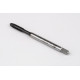 M4x0.7 M HSS-E Spiral Point Tap, 4.5mm Shank x 13mm Thread Length, 3XD, Plug, 3 Flute, 6HX, Hardslick Coated