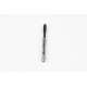 M4.5x0.75 M HSS-E Spiral Point Tap, 6mm Shank x 14mm Thread Length, 3XD, Plug, 3 Flute, 6HX, Hardslick Coated