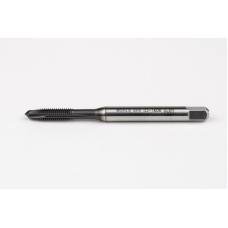 M5x0.8 M HSS-E Spiral Point Tap, 6mm Shank x 15mm Thread Length, 3XD, Plug, 3 Flute, 6HX, Hardslick Coated