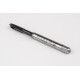 M5x0.8 M HSS-E Spiral Point Tap, 6mm Shank x 15mm Thread Length, 3XD, Plug, 3 Flute, 6HX, Hardslick Coated