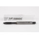 M5x0.8 M HSS-E Spiral Point Tap, 6mm Shank x 15mm Thread Length, 3XD, Plug, 3 Flute, 6HX, Hardslick Coated