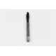 M6x1.0 M HSS-E Spiral Point Tap, 6mm Shank x 17mm Thread Length, 3XD, Plug, 3 Flute, 6HX, Hardslick Coated