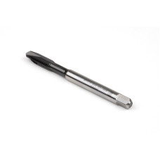 M7x1.0 M HSS-E Spiral Point Tap, 7mm Shank x 17mm Thread Length, 3XD, Plug, 3 Flute, 6HX, Hardslick Coated