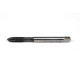 M7x1.0 M HSS-E Spiral Point Tap, 7mm Shank x 17mm Thread Length, 3XD, Plug, 3 Flute, 6HX, Hardslick Coated