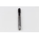 M8x1.25 M HSS-E Spiral Point Tap, 8mm Shank x 20mm Thread Length, 3XD, Plug, 3 Flute, 6HX, Hardslick Coated