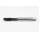 M10x1.5 M HSS-E Spiral Point Tap, 10mm Shank x 22mm Thread Length, 3XD, Plug, 3 Flute, 6HX, Hardslick Coated