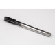 M12x1.75 M HSS-E Spiral Point Tap, 9mm Shank x 24mm Thread Length, 3XD, Plug, 4 Flute, 6HX, Hardslick Coated