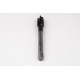 M12x1.75 M HSS-E Spiral Point Tap, 9mm Shank x 24mm Thread Length, 3XD, Plug, 4 Flute, 6HX, Hardslick Coated