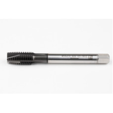 M14x2.0 M HSS-E Spiral Point Tap, 11mm Shank x 26mm Thread Length, 3XD, Plug, 4 Flute, 6HX, Hardslick Coated