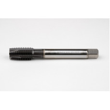 M18x2.5 M HSS-E Spiral Point Tap, 14mm Shank x 30mm Thread Length, 3XD, Plug, 4 Flute, 6HX, Hardslick Coated