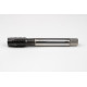 M18x2.5 M HSS-E Spiral Point Tap, 14mm Shank x 30mm Thread Length, 3XD, Plug, 4 Flute, 6HX, Hardslick Coated