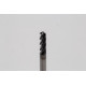 3mm Dia. Carbide Ball End Mill, 4 Flute, Hyb. AlCrN Coated, 3mm Smooth Shank x 10mm LOC, HTPM