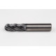 Кулькова фреза з твердим сплавом діаметром 16 мм, 4-зуба, гібридне покриття AlCrN, хвостовик Weldon 16 мм x 40 мм LOC, HTPM