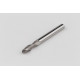 5mm Dia. Carbide Ball End Mill, 2 Flute, Uncoated, 5mm Smooth Shank x 15mm LOC, HSAM1