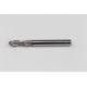 5mm Dia. Carbide Ball End Mill, 2 Flute, Uncoated, 5mm Smooth Shank x 15mm LOC, HSAM1