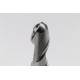 20mm Dia. Carbide Ball End Mill, 2 Flute, Uncoated, 20mm Smooth Shank x 40mm LOC, HSAM1