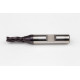6mm Dia. Cobalt Fine Roughing End Mill, 3 Flute, TiAIN Coated, 10mm Weldon Shank x 16mm LOC, 0.5mm Chamfer, FPR