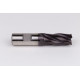 20mm Dia. Cobalt Fine Roughing End Mill, 4 Flute, TiAIN Coated, 20mm Weldon Shank x 42mm LOC, 0.76mm Chamfer, FPR