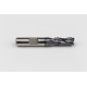 10mm Dia. Cobalt Coarse Roughing End Mill, 3 Flute, TiCN Coated, 10mm Weldon Shank x 22mm LOC, 0.6mm Chamfer, CPRA