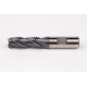 16mm Dia. Cobalt Coarse Roughing End Mill, 3 Flute, TiCN Coated, 16mm Weldon Shank x 42mm LOC, 0.94mm Chamfer, CPRA