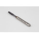 M4.5x0.75 M HSS-E Straight Flute Tap, 6mm Shank x 14mm Thread Length, 2XD, Mod. Bottoming, 3 Flute, 6HX, TiCN Coated