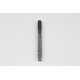 M7x1.0 M HSS-E Straight Flute Tap, 7mm Shank x 17mm Thread Length, 2XD, Mod. Bottoming, 4 Flute, 6HX, TiCN Coated