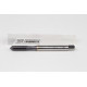 M7x1.0 M HSS-E Straight Flute Tap, 7mm Shank x 17mm Thread Length, 2XD, Mod. Bottoming, 4 Flute, 6HX, TiCN Coated