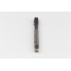 M8x1.25 M HSS-E Straight Flute Tap, 8mm Shank x 20mm Thread Length, 2XD, Mod. Bottoming, 4 Flute, 6HX, TiCN Coated
