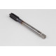 M12x1.75 M HSS-E Straight Flute Tap, 9mm Shank x 24mm Thread Length, 2XD, Mod. Bottoming, 4 Flute, 6HX, TiCN Coated