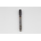 M12x1.75 M HSS-E Straight Flute Tap, 9mm Shank x 24mm Thread Length, 2XD, Mod. Bottoming, 4 Flute, 6HX, TiCN Coated
