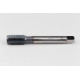 M16x2.0 M HSS-E Straight Flute Tap, 12mm Shank x 27mm Thread Length, 2XD, Mod. Bottoming, 4 Flute, 6HX, TiCN Coated