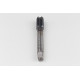 M16x2.0 M HSS-E Straight Flute Tap, 12mm Shank x 27mm Thread Length, 2XD, Mod. Bottoming, 4 Flute, 6HX, TiCN Coated
