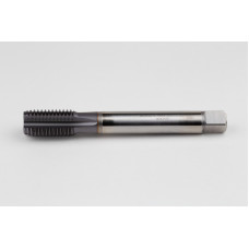 M20x2.5 M HSS-E Straight Flute Tap, 16mm Shank x 32mm Thread Length, 2XD, Mod. Bottoming, 4 Flute, 6HX, TiCN Coated