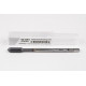 M5x0.5 MF HSS-E Straight Flute Tap, 3.5mm Shank x 11mm Thread Length, 2XD, Mod. Bottoming, 4 Flute, 6HX, TiCN Coated