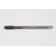 M6x0.75 MF HSS-E Straight Flute Tap, 4.5mm Shank x 13mm Thread Length, 2XD, Mod. Bottoming, 4 Flute, 6HX, TiCN Coated