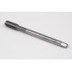 M8x1.0 MF HSS-E Straight Flute Tap, 6mm Shank x 17mm Thread Length, 2XD, Mod. Bottoming, 4 Flute, 6HX, TiCN Coated