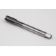 M12x1.5 MF HSS-E Straight Flute Tap, 9mm Shank x 22mm Thread Length, 2XD, Mod. Bottoming, 4 Flute, 6HX, TiCN Coated