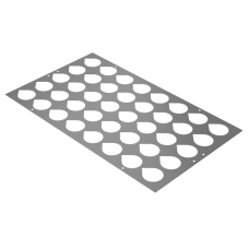 Шаблон для фіксованої круглої деталі Cobot/HRP, 2" - 4" Ø (стіл 48-1/2" x 31-1/2")