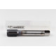 M18x1.5 MF HSS-E Straight Flute Tap, 14mm Shank x 25mm Thread Length, 2XD, Mod. Bottoming, 4 Flute, 6HX, TiCN Coated