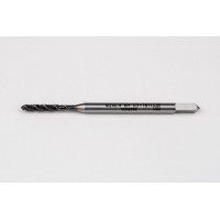 Мітчик M2x0.4 M HSS-PM зі спіральною канавкою, хвостовик 2.8 мм x довжина різьби 8 мм, 2.5XD, модифіковане нижнє різьблення, 3 канавки, 6H, покриття TiAlN