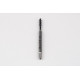 M2x0.4 M HSS-PM Spiral Flute Tap, 2.8mm Shank x 8mm Thread Length, 2.5XD, Mod. Bottoming, 3 Flute, 6H, TiAlN Coated