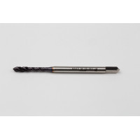 Мітчик M3x0.5 M HSS-PM зі спіральною канавкою, хвостовик 3.5 мм x довжина різьби 6 мм, 2.5XD, модифіковане нижнє різьблення, 3 канавки, 6H, покриття TiAlN