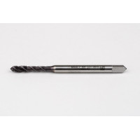 M4x0.7 M HSS-PM Spiral Flute Tap, 4.5mm Shank x 7mm Thread Length, 2.5XD, Mod. Bottoming, 3 Flute, 6H, TiAlN Coated
